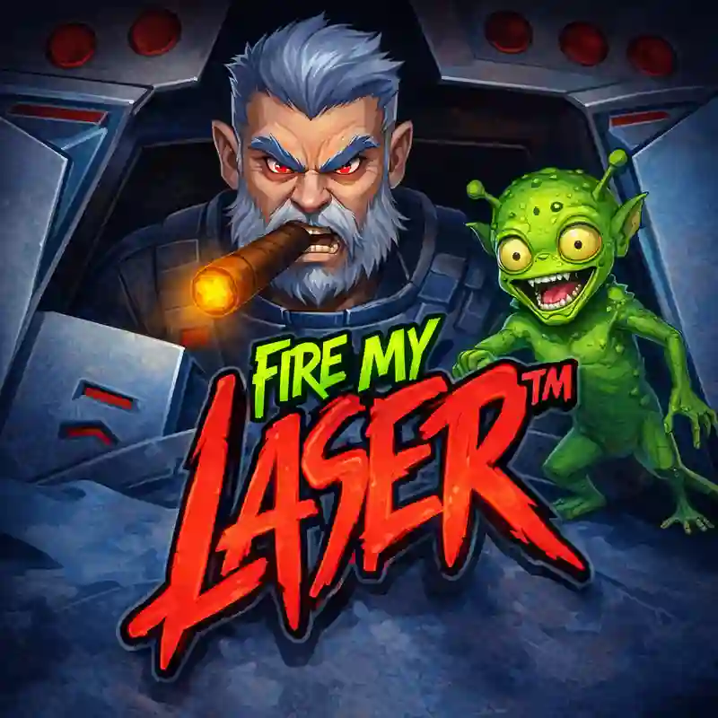 Fire my Laser online slot game interface