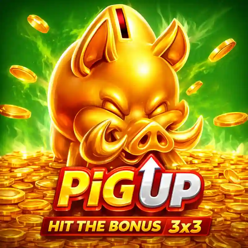 Pig Up Slot Game Banner